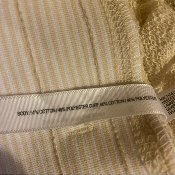 Cream Sweatpants with Purple 'FLAWLESS' Print - Picture 11 of 12